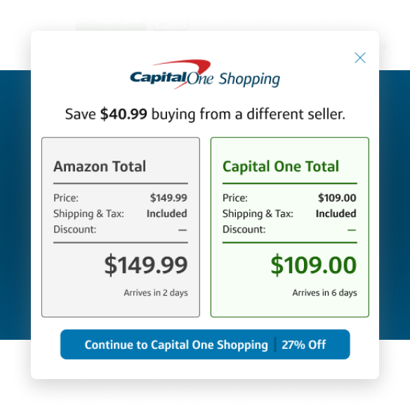 Capital One Shopping Savings